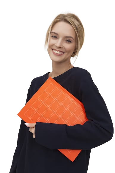 Women holding the book